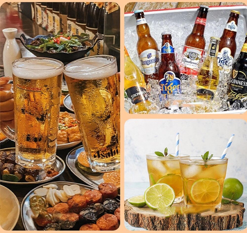 INF Moule à glaçons en silicone - 6 compartiments pour grands glaçons