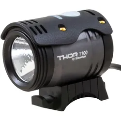 Spanninga Thor 1100 Helmleuchte schwarz,braun