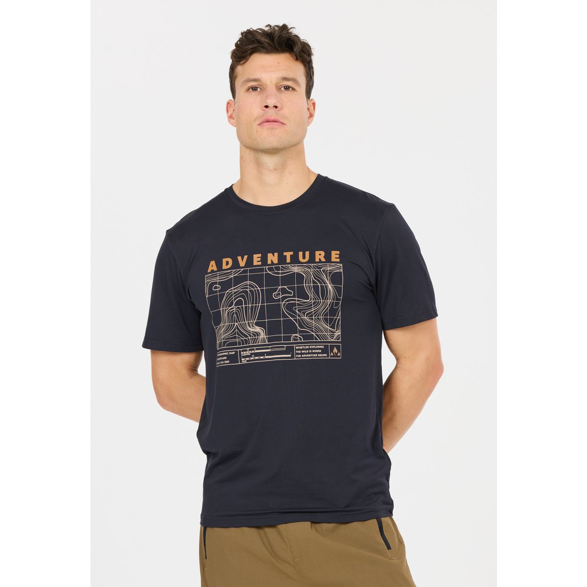 Whistler Linx M SS T-shirt salute (1188) M W261240-GRS-1188-M