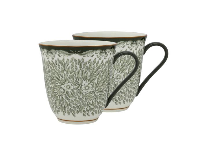 Rörstrand Mugs Ostindia Floris 30 cl lot de 2 Vert
