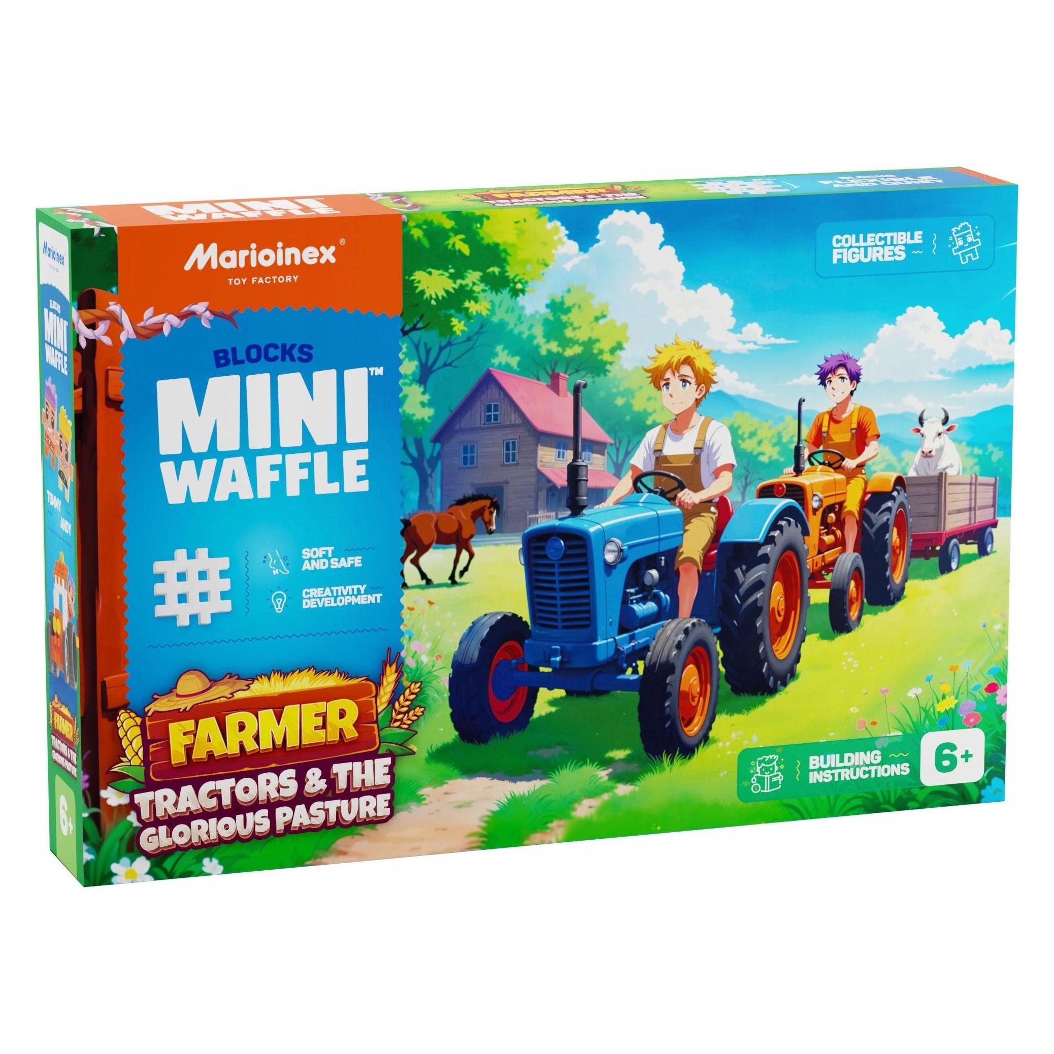 Marioinex Mini Waffle Farmer Weide und (5903033907535)