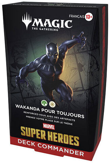 Wizards Of The Coast MTG: Marvel Super Heroes Deck Commander Wakanda Forever (FR)