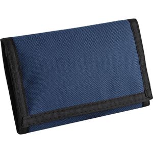 BagBase Portemonnaie BG40, dunkelblau, aus Polyester, mit Münzfach, 4 Karten- und Ausweisfächer