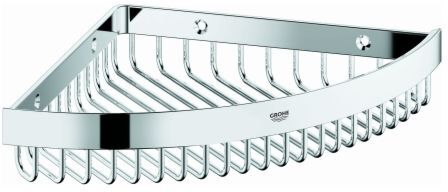 Grohe Selection Cube Eckablagekorb 40809000 chrom, für Eckmontage