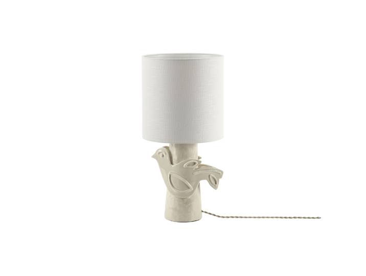 Serax - Lampe de table Paloma - Beige - Grès émaillé - Designer Marie Michielssen