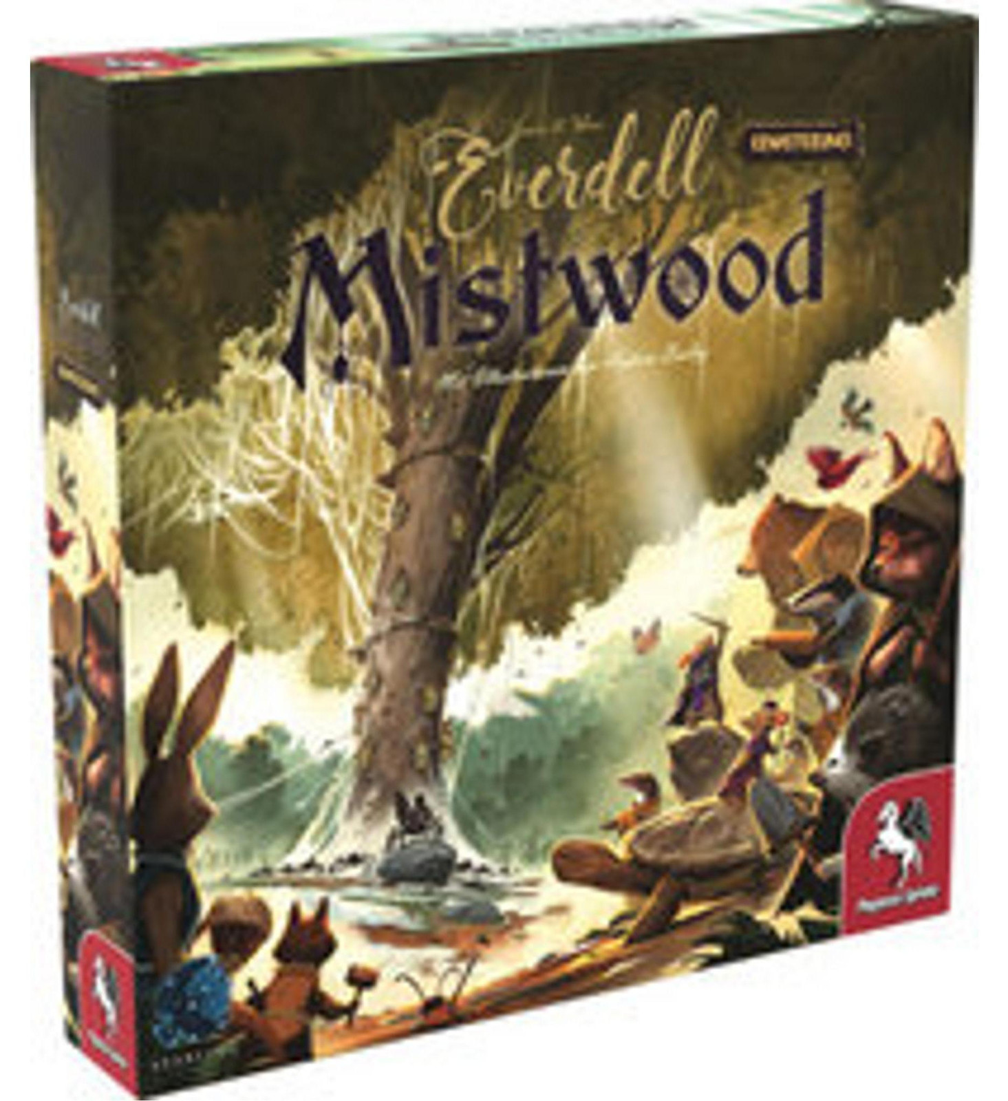 Everdell Mistwood uitbreiding van Pegasus