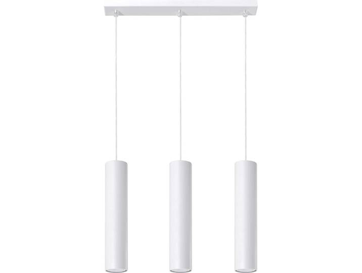 Lampe suspendue LAGOS 3L blanc 3xGU10 10W acier 90x6x45cm Sollux Lighting