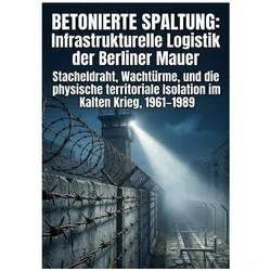 Betonierte Spaltung: Infrastrukturelle Logistik der Berliner Mauer, Sachbücher von Sandor Ernst
