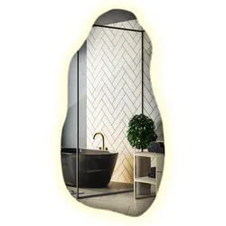 LED-SPIEGEL 45x90 cm Asymmetrisch Neutralweiß 4000K