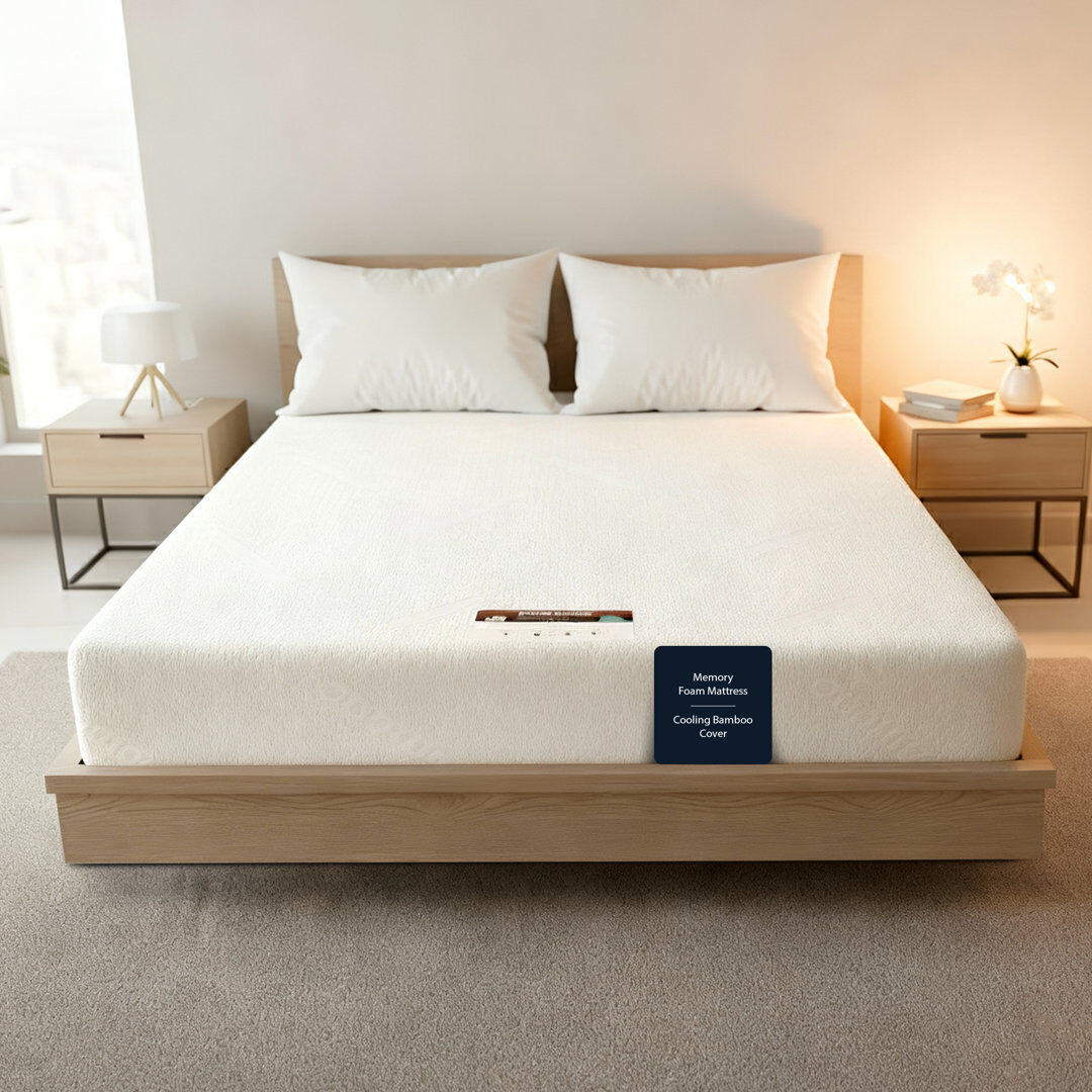 Wayfair Sleep Memory Foam Mattress, 20cm Deep - Medium Kingsize (5')