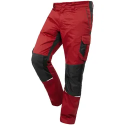 Bundhose "IND" - 106 - red dahlia/phantom