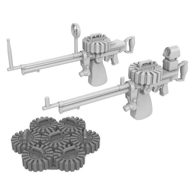 CMK Lewis machine gun (two - with ring/bead and reflector gun sights) for Airfix (129-4507)