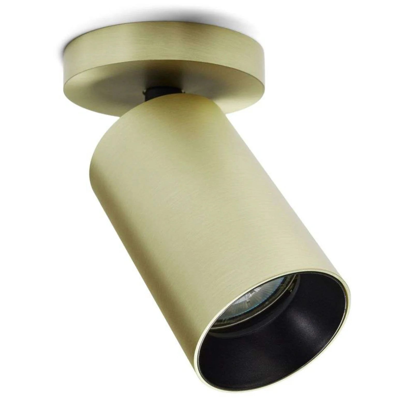SpotOn1 Circle Plafondlamp Antidark - Messing - Aluminium