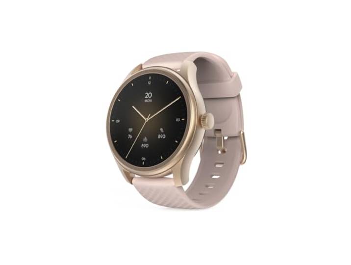 Hama Smartwatch (kleurendisplay 1,38 inch, telefoonfunctie, Whatsapp, e-mails enz., spraakassistent, waterbescherming IP68, slaapmonitor, 100 sporten + hartslag, bloedzuurstof, calorieën enz.) rosé