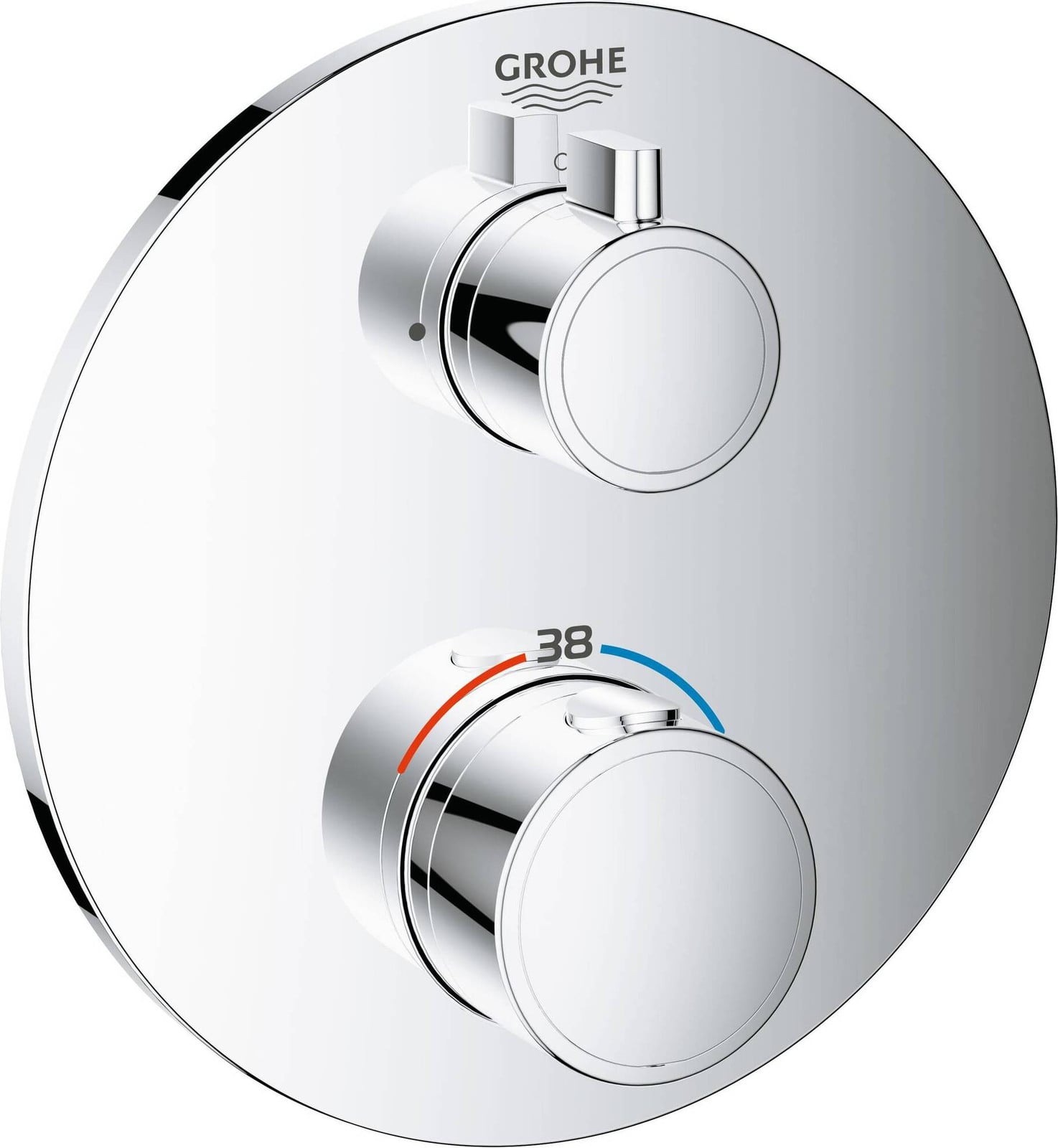 Grohe Grohtherm Thermostat-Brausebatterie met Safety Stop
