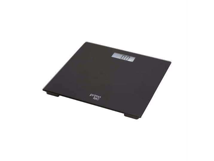 Primotec Precise Black Personenwaage – Personenwaage/Körperwaage – schwarz