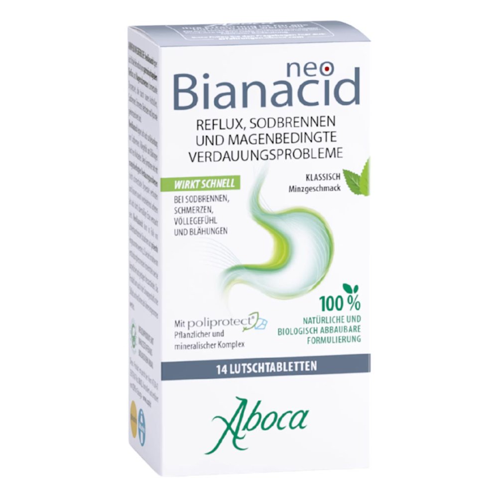 ABOCA S.P.A. SOCIETA' AGRICOLA NeoBianacid Lutschtabletten Minzgeschmack bei Sodbrennen 14056843