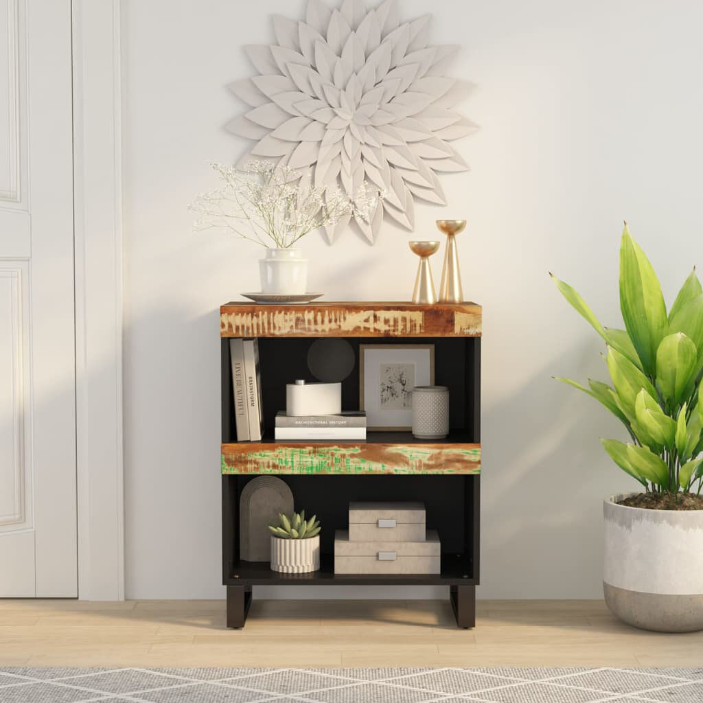 Borough Wharf Djibril 60cm Sideboard Reclaimed Wood 75cm H X 60cm W X 33cm D