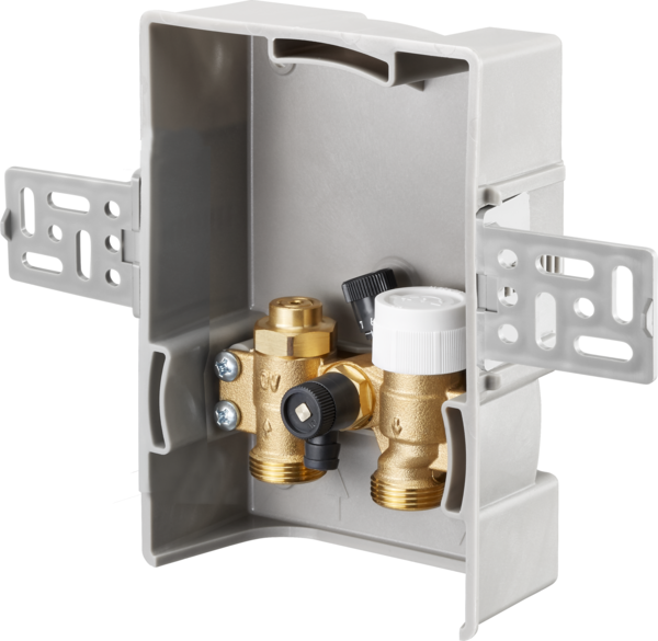 Oventrop Unibox thermostat d'ambiance 1022725 sans couvercle, avec bypass