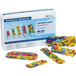 Holthaus Medical YPSIPLAST® Kinderpflastersortiment, bunt mit Dino-Motiv