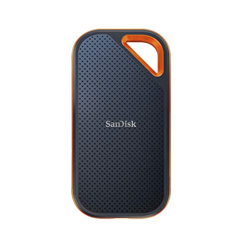 SanDisk Extreme PRO Portable SSD 1 TB - USB-C - Zwart/Oranje