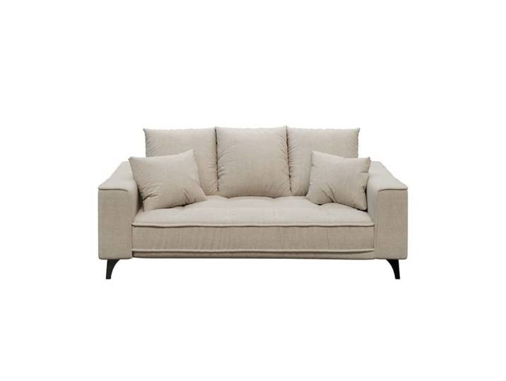 Canapé beige clair 2/3 places