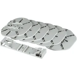 EFB STHD2-4-12H Zubehör Spleißkassetten Heat 4 Kassetten, (4x12) 6mm hoch STHD2412H