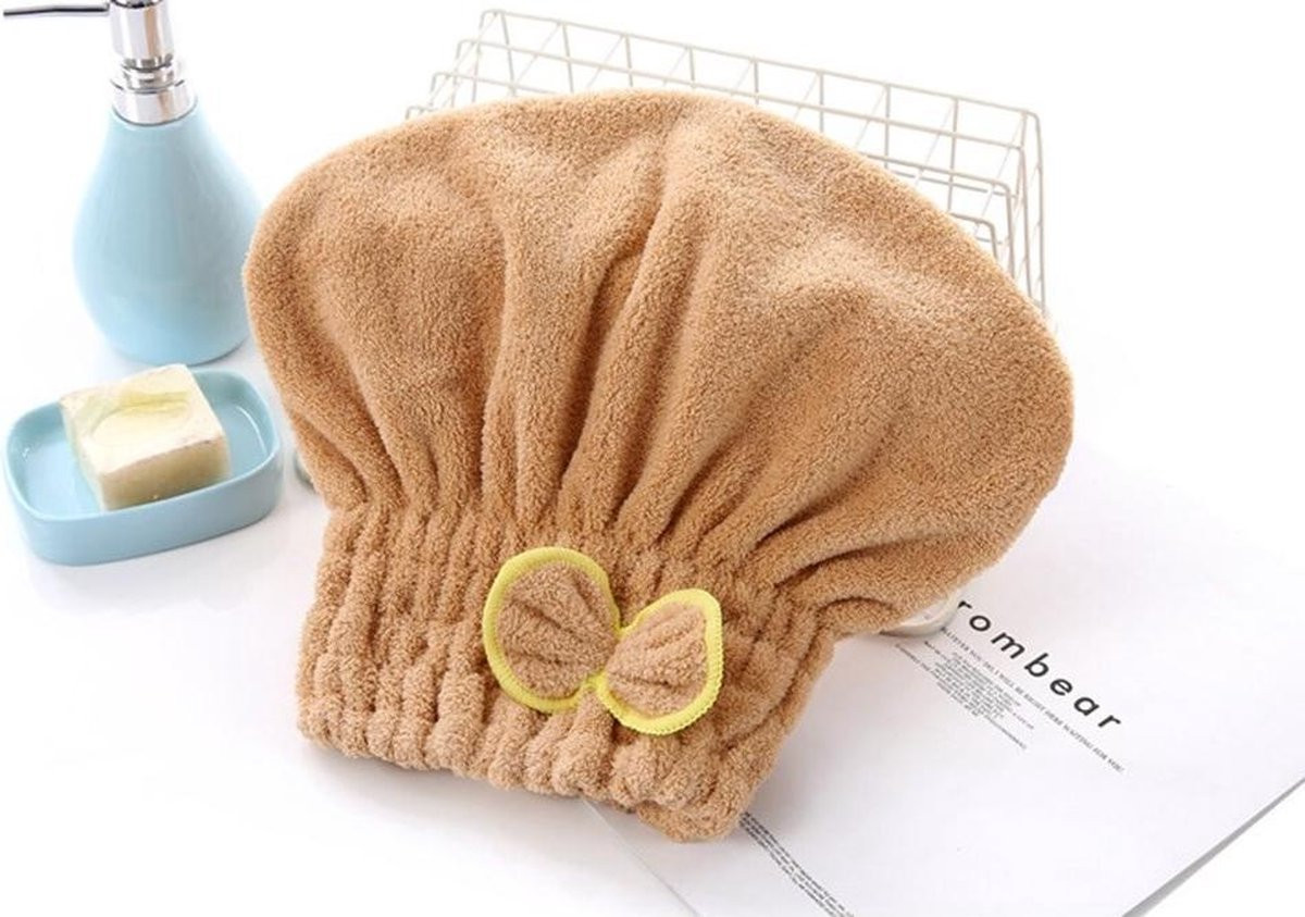 Microvezel Badmuts voor Volwassenen - Sneldrogende Spa Handdoek Hoed voor Badkameraccessoires