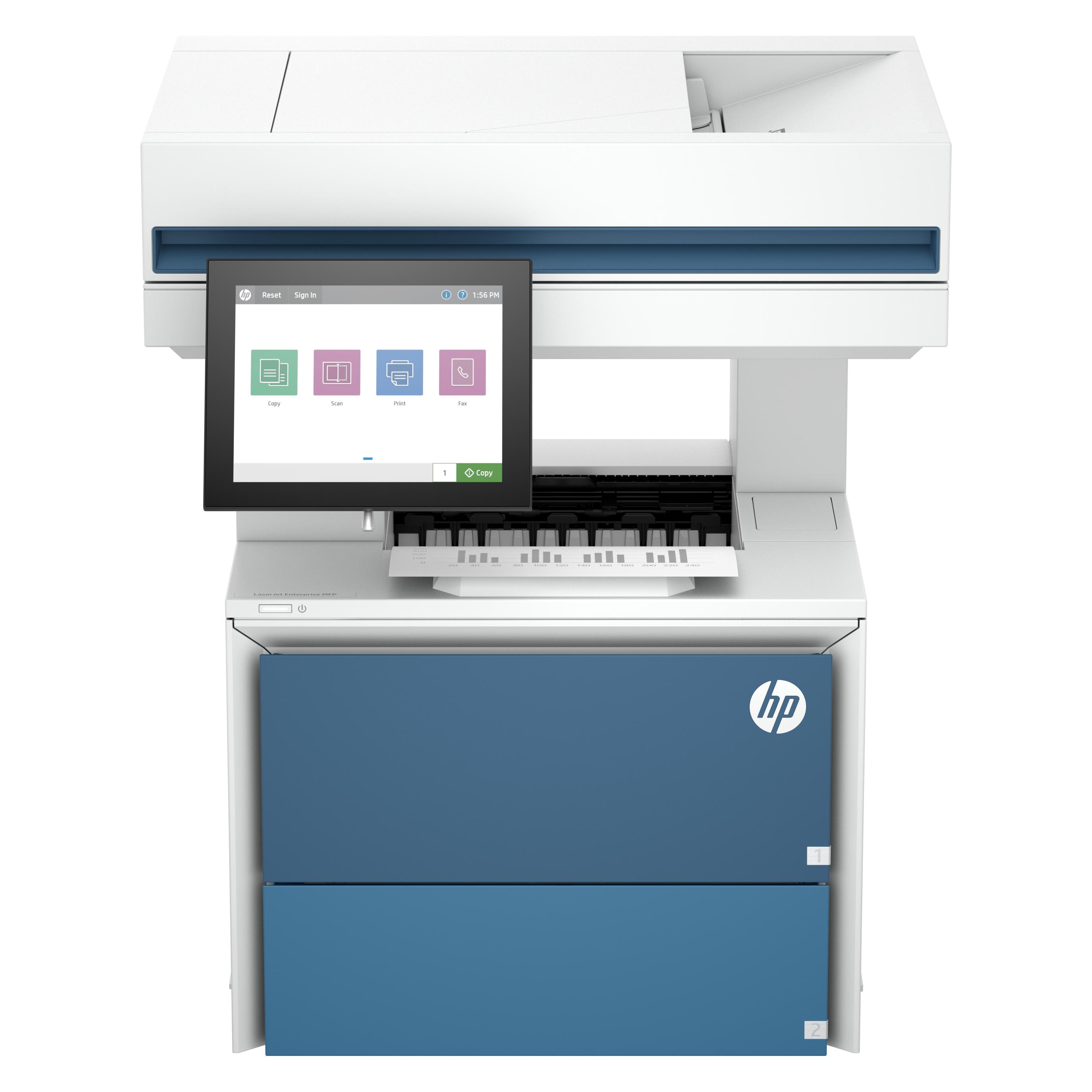 HP LaserJet Enterprise MFP 6600dn MFP mono laser A4 55ppm (Laser, Schwarz-Weiss) (675T8A#B19)