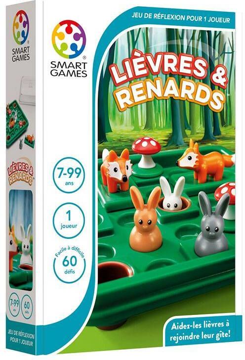 SmartGames Lièvres et Renards (Jump in') - SMART GAMES