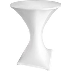Perel Standing table cover Stehtischüberzug Weiß FP200