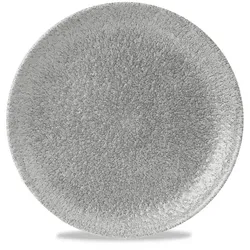 Churchill Raku Jasper Grey Teller Flach Coup 21,7cm