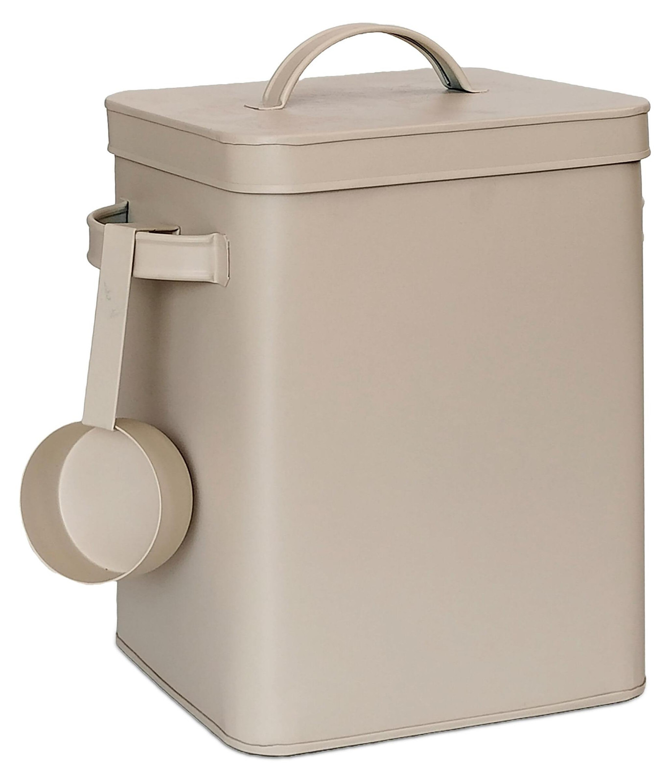 Dripio Voorraadbus, 6,5 liter, metaal, luchtdicht, beige