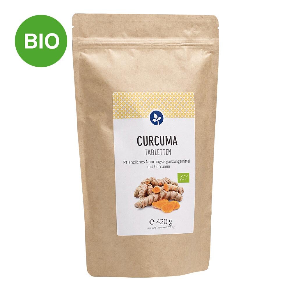 Aleavedis Naturprodukte GmbH Curcuma 600 mg Bio Tabletten 12507425