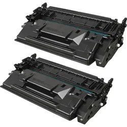 2 Kompatible Toner ersetzt HP CF226XD 26X Doppelpack schwarz