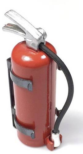 Absima 1:10 Feuerlöscher mit Halterung Rot