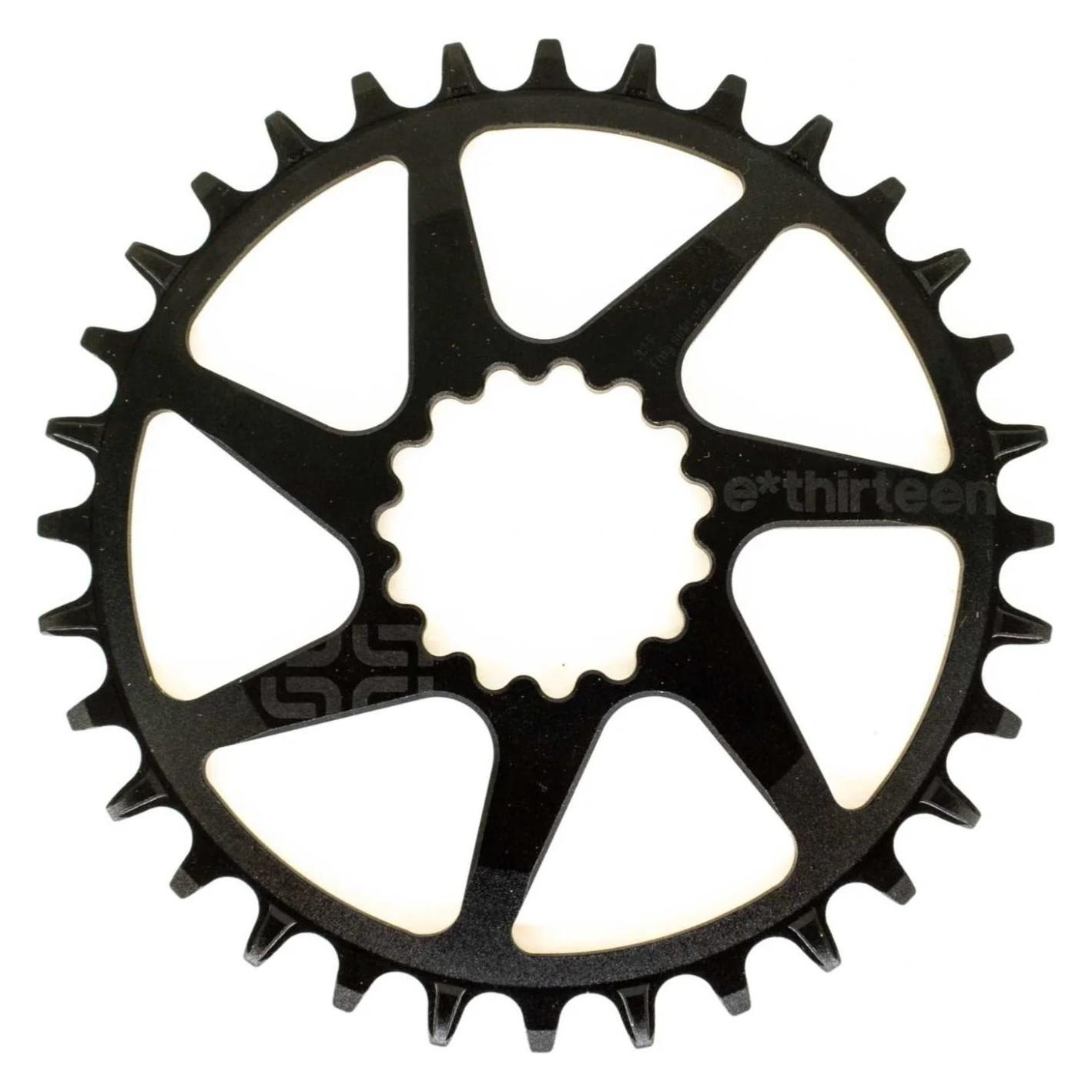 e*13 Helix Plus Guidering Direct Mount Kettenblatt, 32 Z., 52/55mm Flip Flop, black (32) (CR4HPA-101)