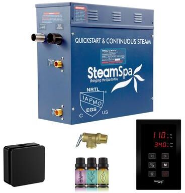 SteamSpa Oasis Series 9000-Watts Steam Generator with Continuous Steam Plus Easy Touch Pad