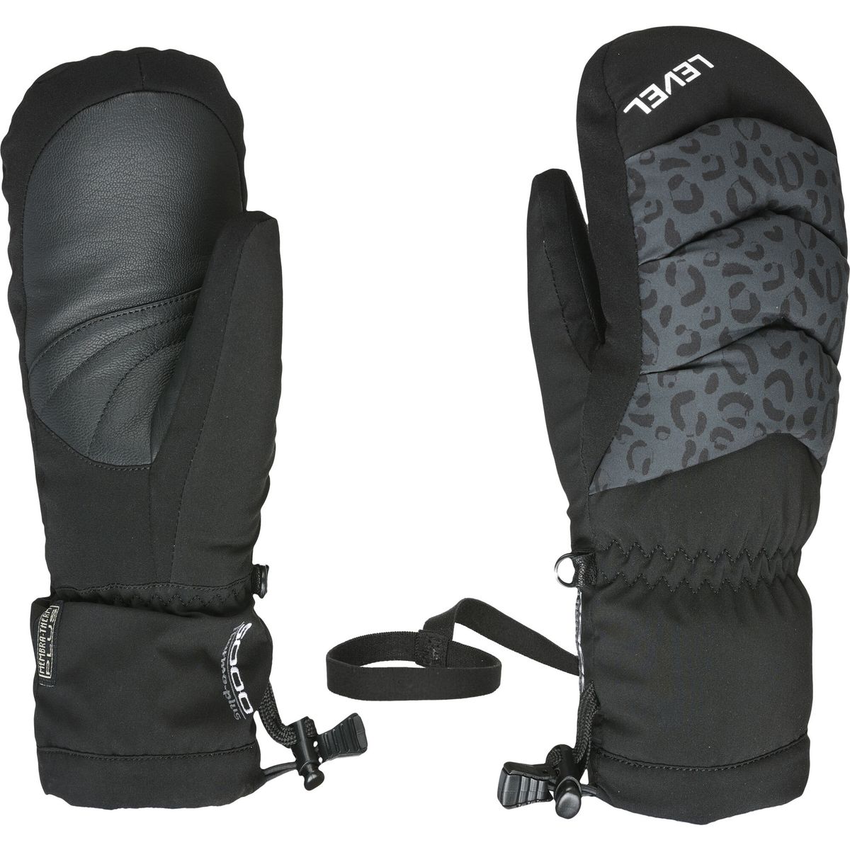 Level Rainbow JR Mitten black-camo (26) 4 4168JM-26-4