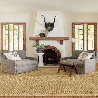 Nuloom Willow Bordered Jute Area Rug