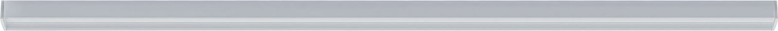Paulmann LED-strip profiel vierkant zwart aluminium en plastic