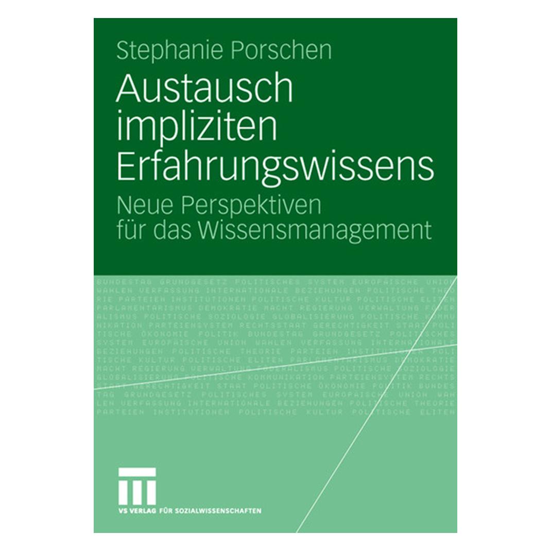 VS Austausch impliziten Erfahrungswissens (Deutsch, Softcover, Stephanie Porschen) (55190340)