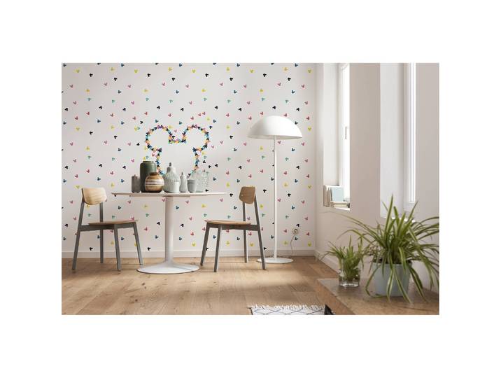 Vlies Fototapete Mickey HeadsUp 400 x 280cm Multicolor