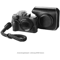 5386 Halbtaschen-Kit schwarz für Canon PowerShot V1