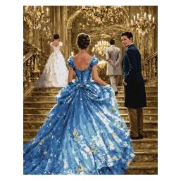 Ideyka Diamantmosaik - Bal 40x50cm (70187689)