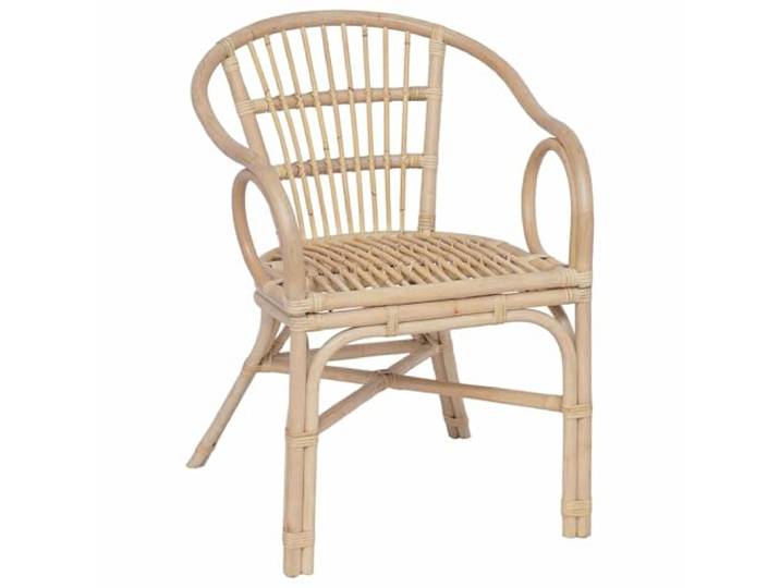 NLQMSU Stapelbarer Stuhl, Rattan, Natur, 58 x 60 x 81 cm Leichtes und langlebiges Rattan, luftiges Design, bequeme Rückenlehne, stapelbar, pflegeleicht, modernes Interieur