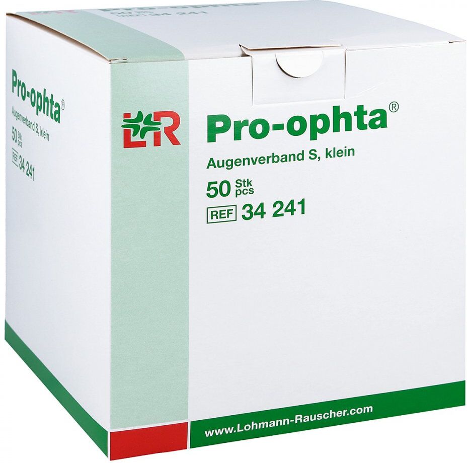Pro Ophta Augenverband S klein 34228 50stk