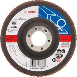 Bosch Fächerschleifscheibe X551 Expert for Metal, gerade - 2608607350