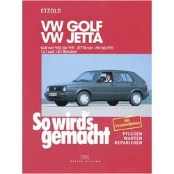 VW Golf II 9/83 bis 9/91, Ratgeber von Rüdiger Etzold