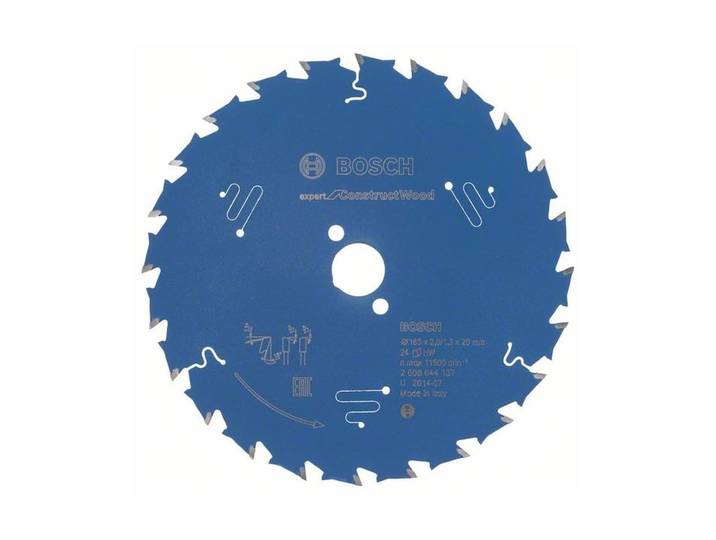 Kreissägeblatt BOSCH PROFESSIONAL Expert für Holz , blau, B:0,2cm Ø:16,5cm, Metall, Sägeblätter, Kreissägeblatt